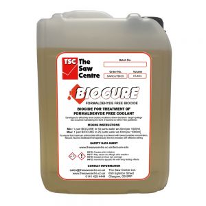 Sawco BIOCURE 5 Litre Formaldehyde Free Biocide for Coolant Treatment
