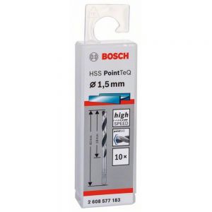 Bosch 1.5mm HSS Jobber Twist Drill Bit 10 Pack