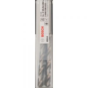 Bosch 10mm HSS-G Long Jobber Twist Drill Bit Precision Ground 5 Pack
