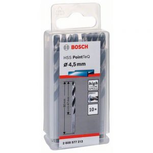 Bosch 4.5mm HSS Jobber Twist Drill Bit 10 Pack