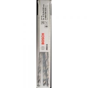 Bosch 5mm HSS-G Long Jobber Twist Drill Bit Precision Ground 5 Pack