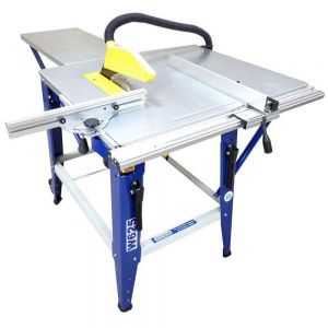 Charnwood W625 Table Saw W625ET Side Extension Table and PSF Precision Saw Fence