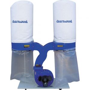 Charnwood W692 3hp Double Bag Dust Extractor