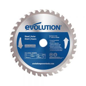 Evolution 180mm Mild Steel Cutting Saw Blade 36 Teeth