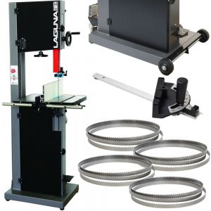 Laguna 14/BX Bandsaw Package 2 with Mitre Guide, Wheel Kit and 4 Blades