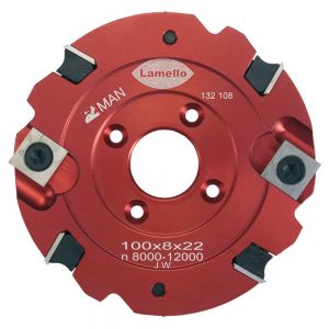Lamello Groove Cutter with Reversible Blades Ø100 x 8 x Ø22 mm