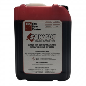 SAWCUT 5 Litre Soluble Cutting Oil for Metal Working EP620S