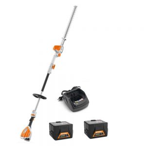 Stihl HLA 56 Cordless Long-Reach Hedge Trimmer Kit with 2 AK 20 Batteries and AL 101 Charger