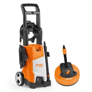 Stihl RE 90 Compact High Pressure Washer with FREE RA 90 Surface Cleaner Wash Brush