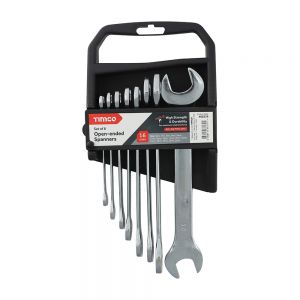 Timco 468236 8 Piece Open Ended Spanner Set