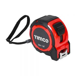 Timco 5MTAPE Tape Measure 5m x 25mm