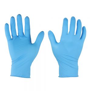 Timco 770009 Blue Nitrile Gloves Medium