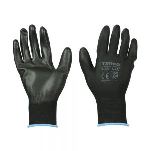 Timco 770649 Durable PU Coated Polyester Grip Gloves X Large