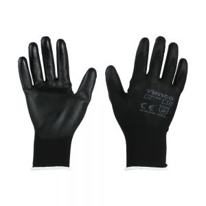Timco 770736 Durable PU Coated Polyester Grip Gloves Large