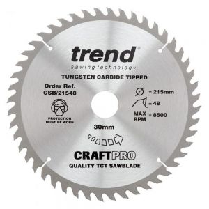 Trend CSB/21548 TCT Saw Blade 215 x 30 x 48 Teeth
