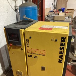 Used KAESER HPC SK21 Screw Compressor 11 Bar