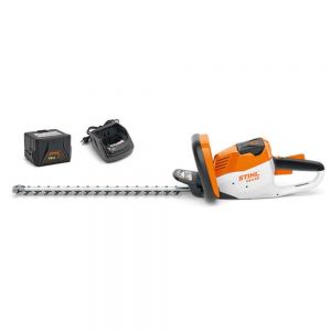 Stihl HSA 56 Cordless Hedge Trimmer Set 18 inch Blade with AK 10 Battery and AL 101 Charger