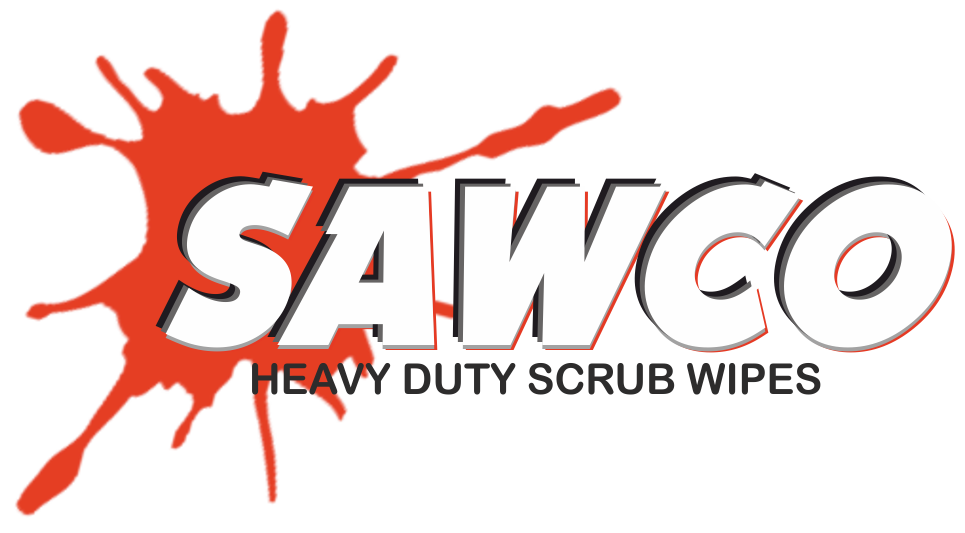 SAWCO Heavy Duty Scrub Wipes Logo
