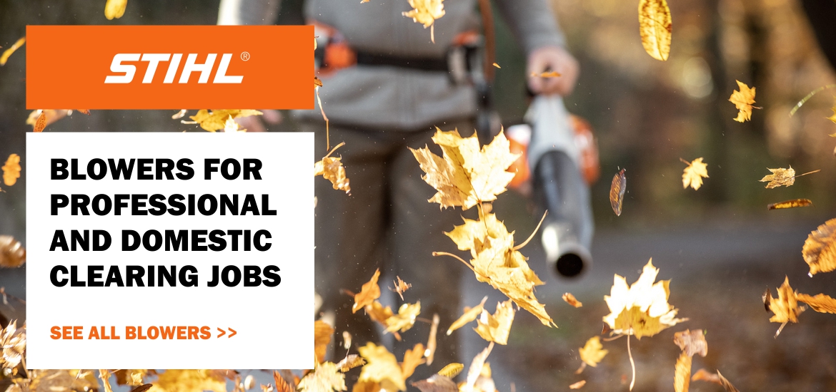 Stihl Blowers for professional and domestic clearing jobs