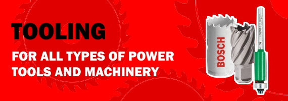 Tooling for all types of power tools and machinery